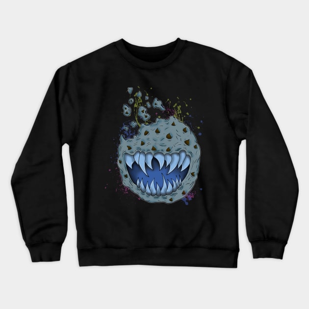 Mookie Conster Crewneck Sweatshirt by schockgraphics